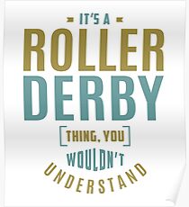 Roller Derby Chose Poster