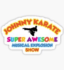 Pegatina Johnny Karate - Etiqueta