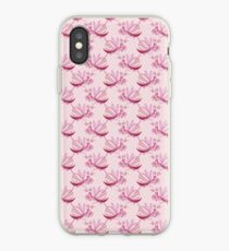 Pink Orchid Mantis Pattern iPhone Case