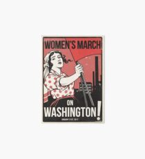 Womens March on Washington 2 (Vector Recreation) Art Board