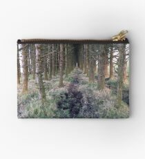 Beautiful Forest Print Studio Pouch