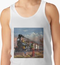 Camisetas de tirantes para hombre El tren de correo rápido