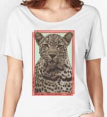 Leopard Vector Women's Relaxed Fit T-Shirt
