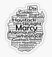 Adirondack 46 High Peak Region Sticker