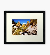 picture book fall Framed Print