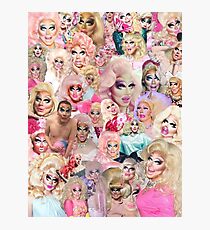 Trixie Mattel Collage Photographic Print