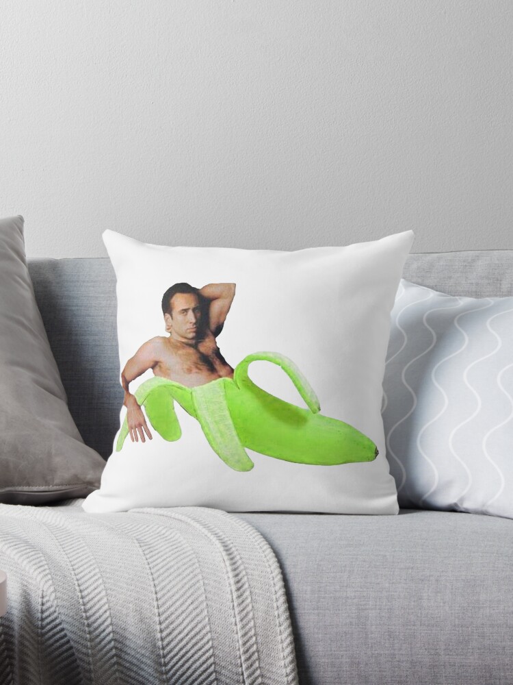 nicolas cage bunny pillow