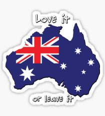 Australia | Love it - or leave it Sticker