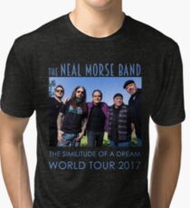THE NEAL MORSE BAND THE SIMILITUDE OF A DREAM WORLD TOUR 2017 Tri-blend T-Shirt