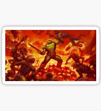 Doom Sticker