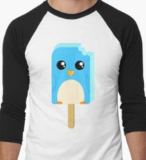 Cute Penguin Popsicle Men's Baseball ¾ T-Shirt