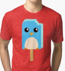 Cute Penguin Popsicle Tri-blend T-Shirt
