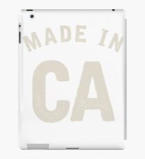 Made in CA iPad Case/Skin