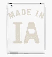 Made in IA iPad Case/Skin