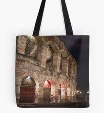 L'Arena at night, Verona, Italy Tote Bag