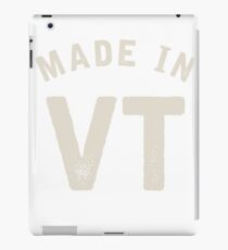 Made in VT iPad Case/Skin