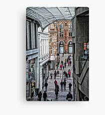 Shoppers Canvas Print