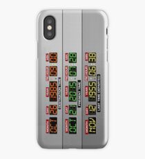 DeLorean Dashboard iPhone Case