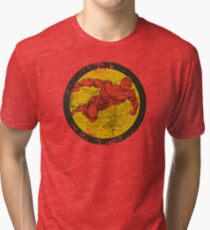 Human Torch Tri-blend T-Shirt