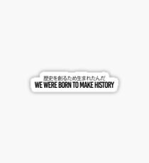 History Maker - Yuri on Ice Sticker