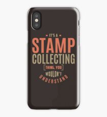Stamp Collecting Thing iPhone Case