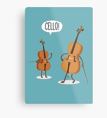 Cello! Metallbild