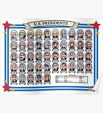 U.S. Presidents Poster