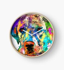 Reloj Labrador Retriever Grunge