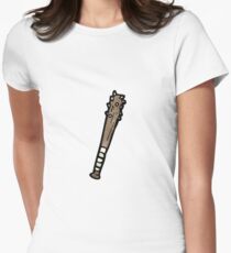 improvised weapon cartoon Women's Fitted T-Shirt