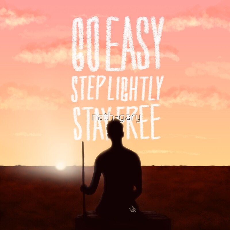 "Stay Free" Stickers by nathgary Redbubble