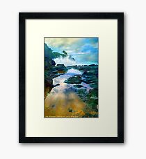 Secret Beach Waves 2015 Framed Print