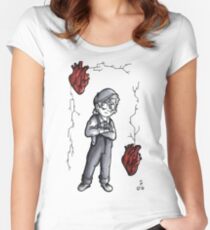 Bleeding Heart Fitted Scoop T-Shirt