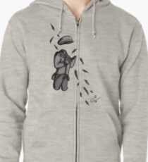 Invisible Zipped Hoodie