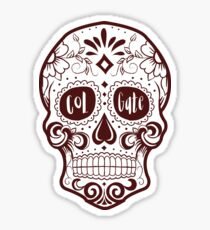 Colgate Sugar Skull Sticker