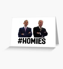obama biden Greeting Card