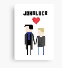 Johnlock! Metal Print
