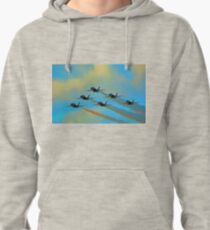 Beautiful Blue Angels Art Pullover Hoodie