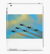 Beautiful Blue Angels Art iPad Case/Skin