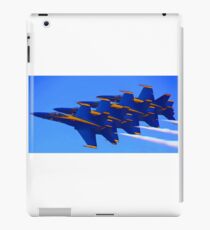 Blue Streaks iPad Case/Skin