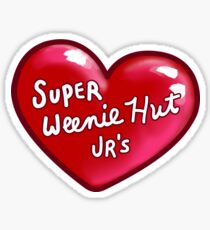 Super Weenie Hut Jrs Sticker