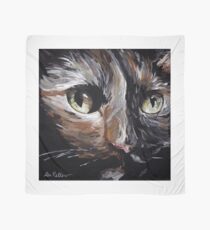 Calico cat Art by Lee H Keller Scarf