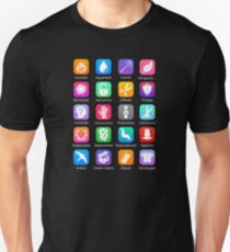 Potter Spell Icons Unisex T-Shirt
