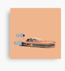 X-34 Landspeeder Canvas Print