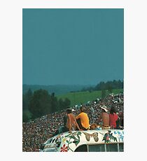 woodstock crowd Photographic Print