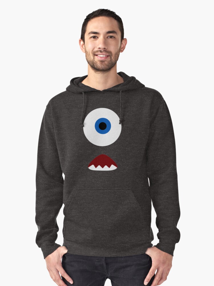 Mike Wazowski Surpised Face Pullover Hoodie