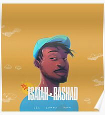 Isaiah Rashad Lil Sunny Tour 2017 Poster