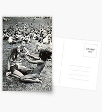 couple at woodstock Postcards