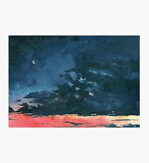 Dusk Photographic Print