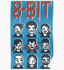 8-Bit By A Vampire Poster