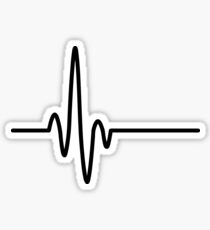 Pulse - Heart Rate - Heart // Pulse - Heart - Heartbeat Sticker